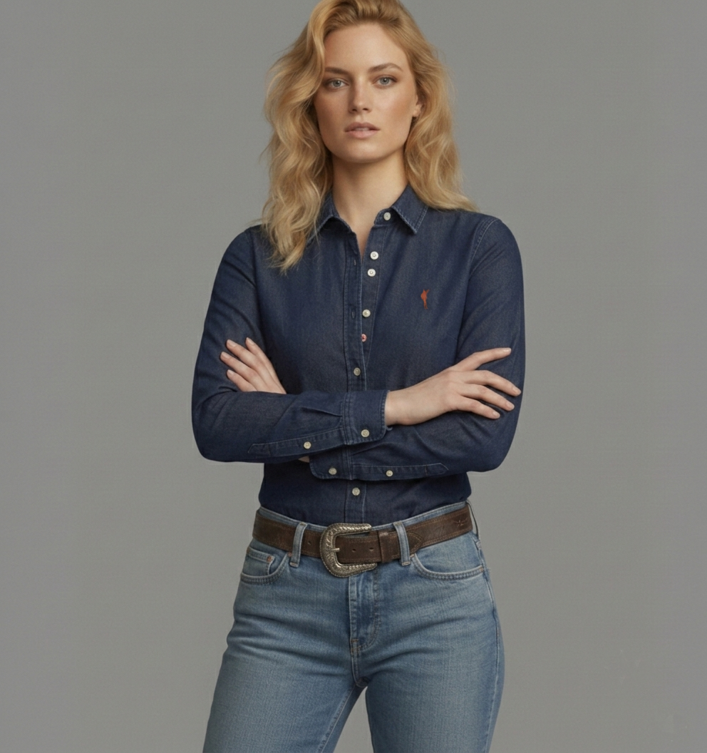 Camisa JEANS CLÁSSICA // JANE NaFronteira