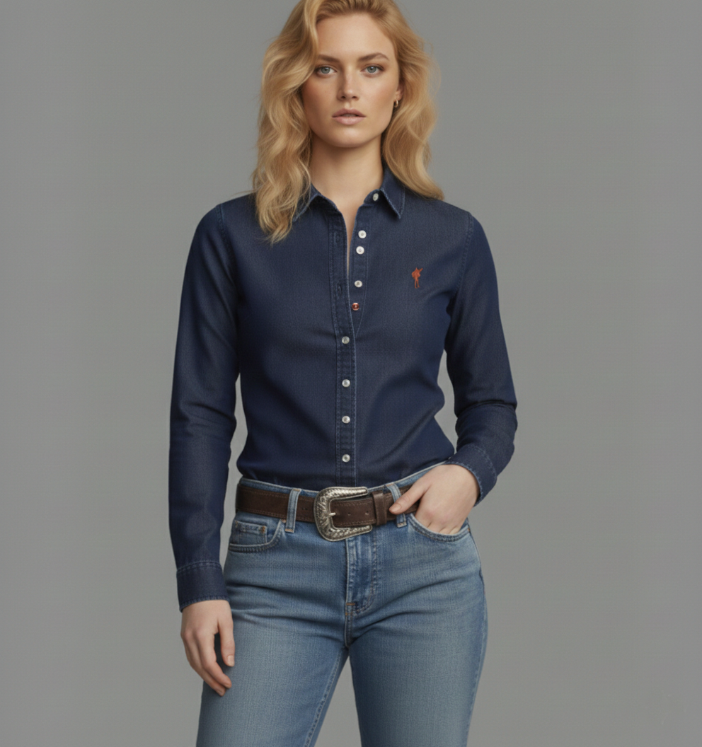 Camisa JEANS CLÁSSICA // JANE NaFronteira
