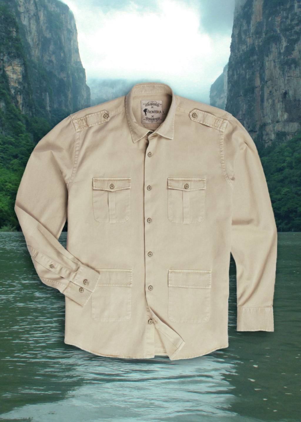 Camisa ALLAN QUATERMAIN // Modelo SAFARI
