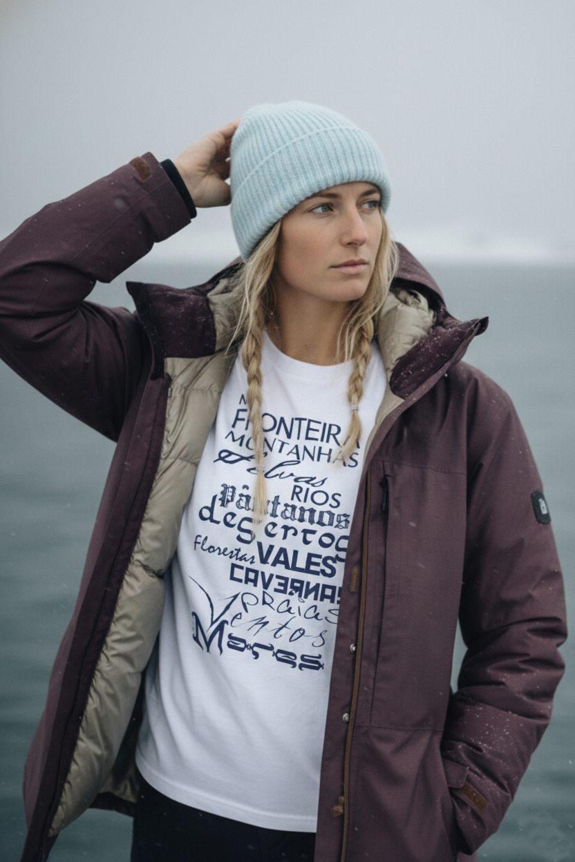 Wildie TERRENOS NaFronteira // 100% ALG - Tshirt F§WOMAN #022