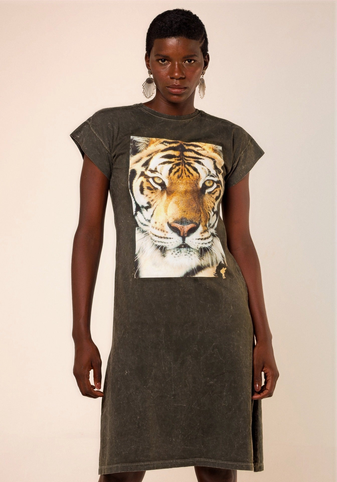Vestido Native TIGER
