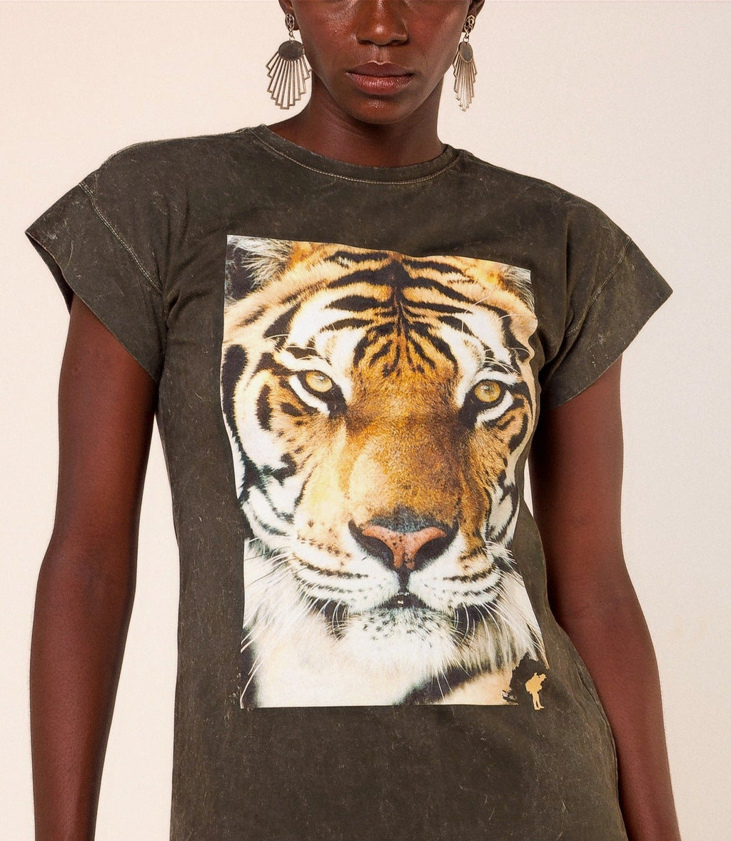 Vestido Native TIGER